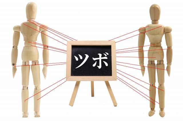 体のツボのイメージ 増尾ゆうあい整骨院・はりきゅう院