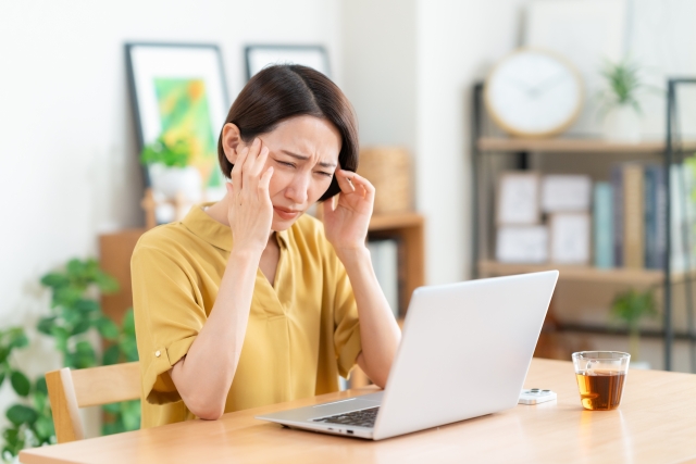 頭痛に悩む方のイメージ 増尾ゆうあい整骨院・はりきゅう院