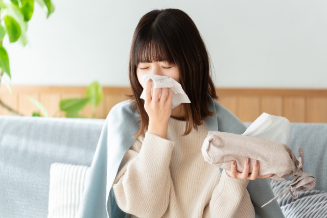 花粉症に悩む方のイメージ 増尾ゆうあい整骨院・はりきゅう院