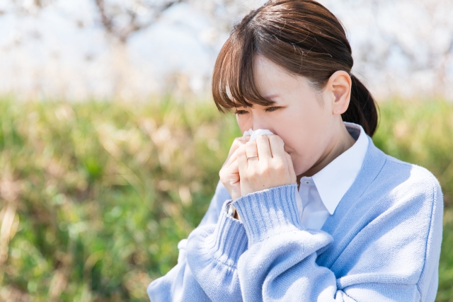 花粉症に悩む方のイメージ 増尾ゆうあい整骨院・はりきゅう院